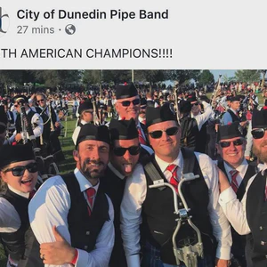 Everyone wins - events draw thousands to city - City of Dunedin Pipe Band