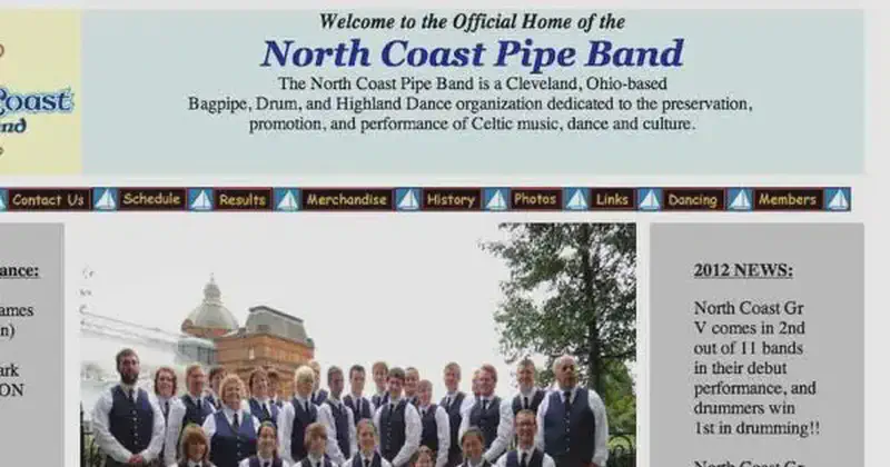 north coast pipe band