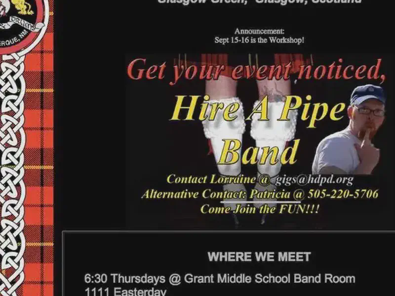 high desert pipes and drums