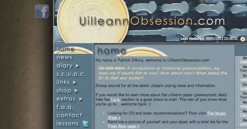 uilleann piping and whistle lessons
