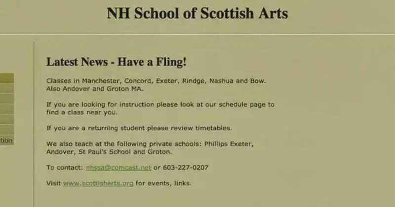 New Hampshire School of Scottish Arts