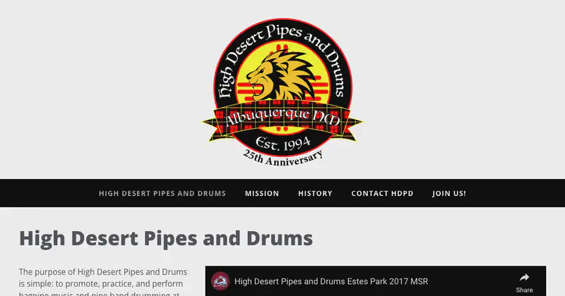 High Desert Pipes and Drums