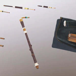 Uilleann Pipes: Personal Objects - 3D model by Archaeology, Classics and Egyptology at ...